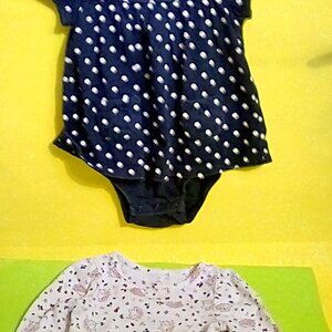 Carter's polka dot outfit & wonder nation top 12m